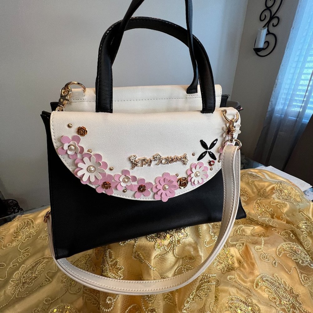 Betsy Johnson two compartment purse